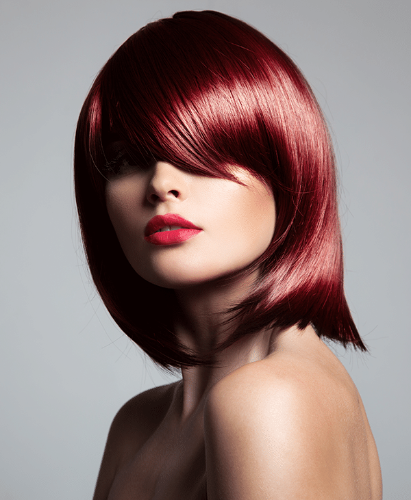 Red Head Short Bob Haircut Fairfield CT Red Head Short Bob Haircut Fairfield CT